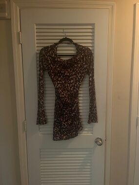 bb dakota knit the scene long sleeve sweater dress Estrella Long Sleeve Knit Mini Dress